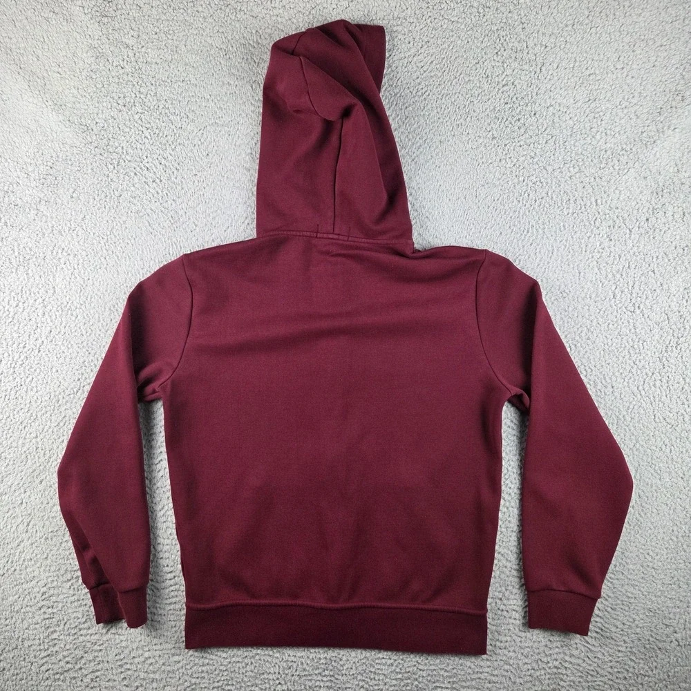 Polo Ralph Lauren Hoodie Mens Medium Maroon Full Zip‎